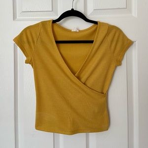 Garage Short Sleeve V-Neck Tee